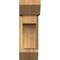 Ekena Millwork Westlake Slat Rough Sawn Bracket w/ Offset Brace, Western Red Cedar, 6"W x 14"D x 18"H BKT0604X14X18WTL06RWR - alternate 3